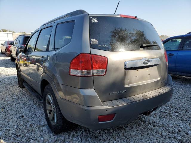 KNDJJ742295017470 - 2009 KIA BORREGO LX GRAY photo 3