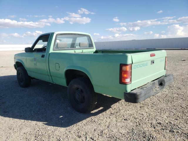 1B7GG26X8TS669734 - 1996 DODGE DAKOTA GREEN photo 3