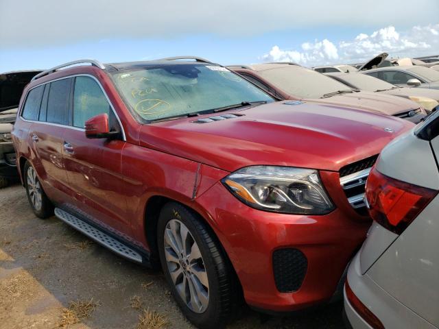 4JGDF6EE7JB127112 - 2018 MERCEDES-BENZ GLS 450 4M RED photo 1