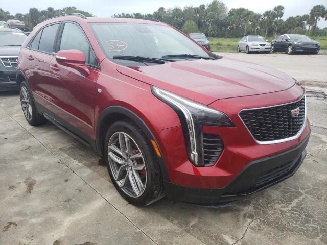 1GYFZER42MF065500 - 2021 CADILLAC XT4 SPORT BURGUNDY photo 1