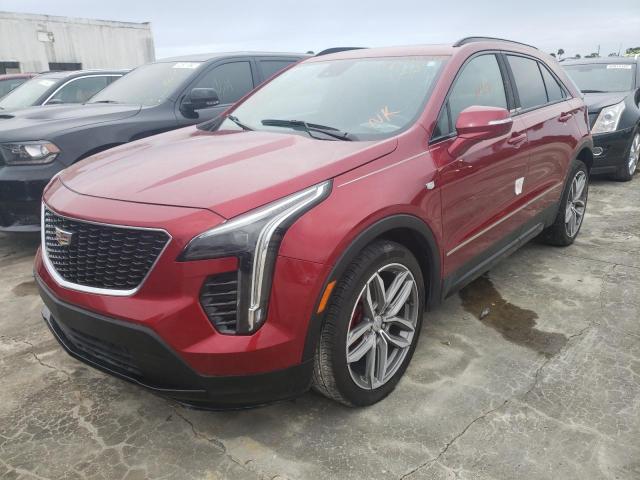 1GYFZER42MF065500 - 2021 CADILLAC XT4 SPORT BURGUNDY photo 2