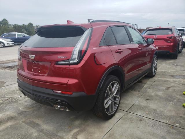 1GYFZER42MF065500 - 2021 CADILLAC XT4 SPORT BURGUNDY photo 4