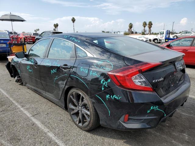 2HGFC2F88LH572820 - 2020 HONDA CIVIC SPOR 黑色 照片 3