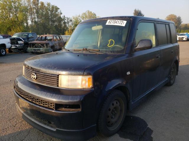 JTLKT334764125759 - 2006 TOYOTA SCION XB ლურჯი ფოტო 2