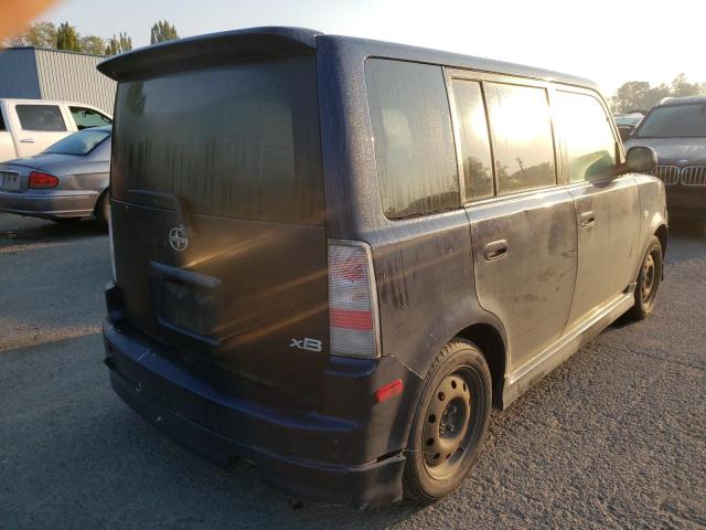 JTLKT334764125759 - 2006 TOYOTA SCION XB ლურჯი ფოტო 4