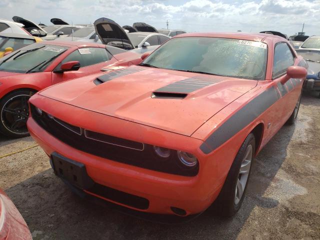 2C3CDZAG7KH711960 - 2019 DODGE CHALLENGER ORANGE photo 2