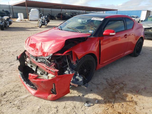 JTKJF5C72FJ001381 - 2015 TOYOTA SCION TC 红色 照片 2