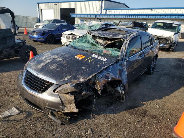 1C3CCBCG4EN199092 - 2014 CHRYSLER 200 LIMITE GRAY photo 2