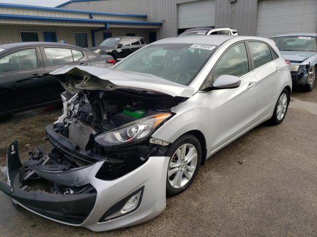 KMHD35LE0DU017842 - 2013 HYUNDAI ELANTRA GT SILVER photo 2