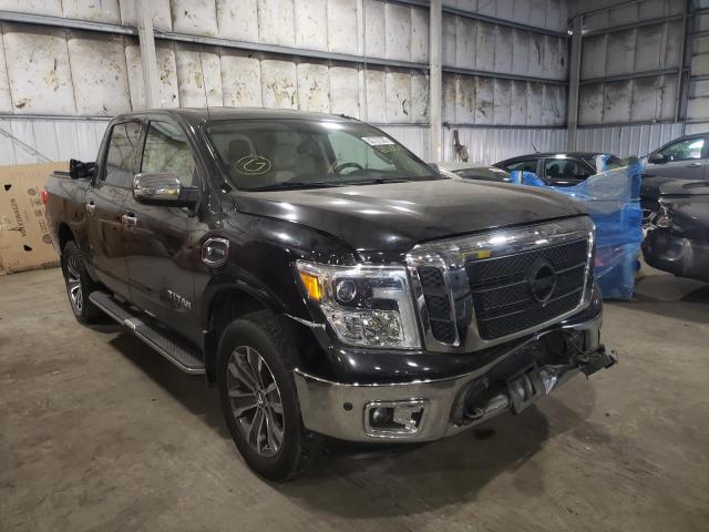 1N6AA1E50HN509772 - 2017 NISSAN TITAN SV BLACK photo 1