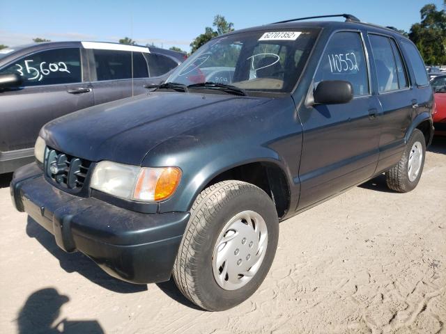 KNDJB723315072183 - 2001 KIA SPORTAGE TEAL photo 2