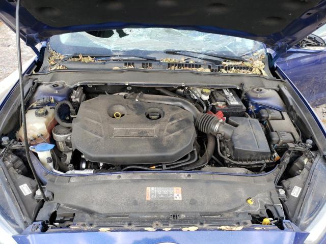 3FA6P0K92GR140598 - 2016 FORD FUSION TIT BLUE photo 7