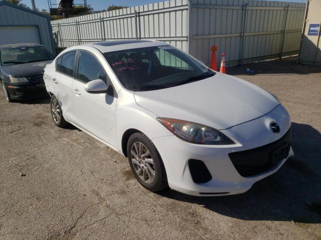 JM1BL1W78C1673370 - 2012 MAZDA 3 I WHITE photo 1