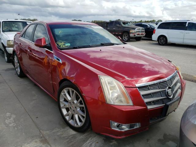 1G6DM5ED6B0120437 - 2011 CADILLAC CTS PERFOR წითელი ფოტო 1