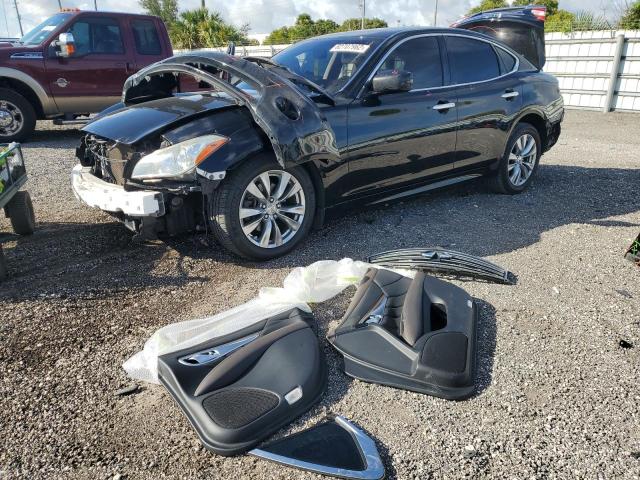 JN1AY1AR6CM580113 - 2012 INFINITI M56 X BLACK photo 9