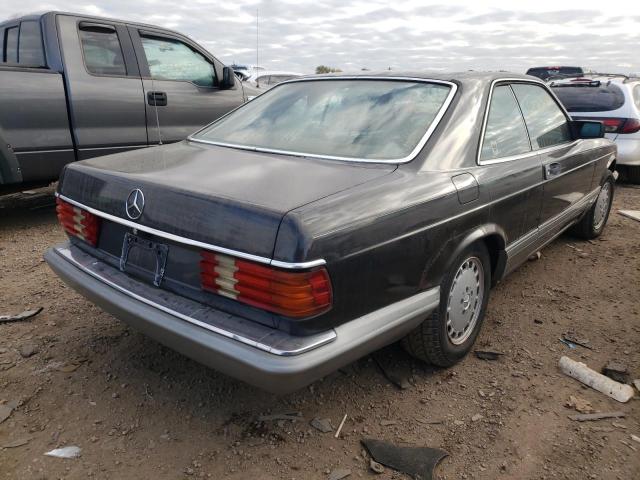 WDBCA45D5JA415399 - 1988 MERCEDES-BENZ 560 SEC BLACK photo 4