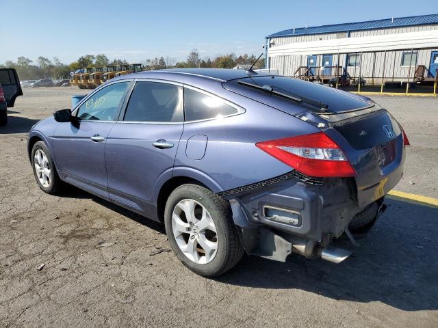 5J6TF2H57CL004552 - 2012 HONDA CROSSTOUR BLUE photo 3