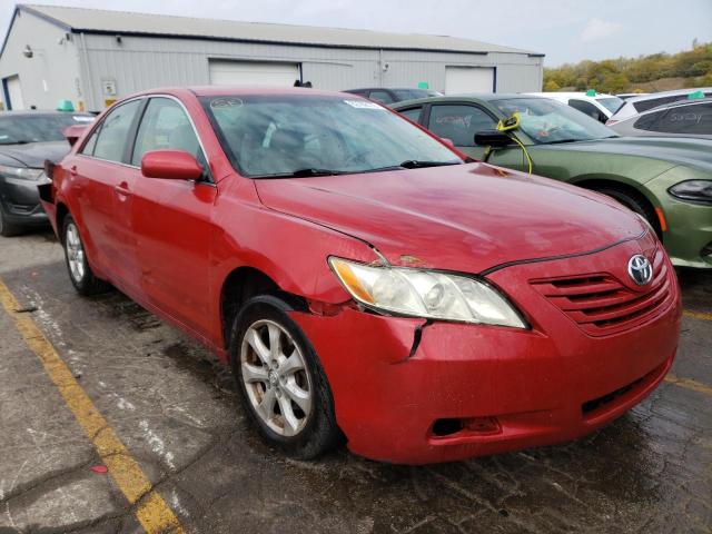4T1BE46K87U067695 - 2007 TOYOTA CAMRY LE A წითელი ფოტო 1
