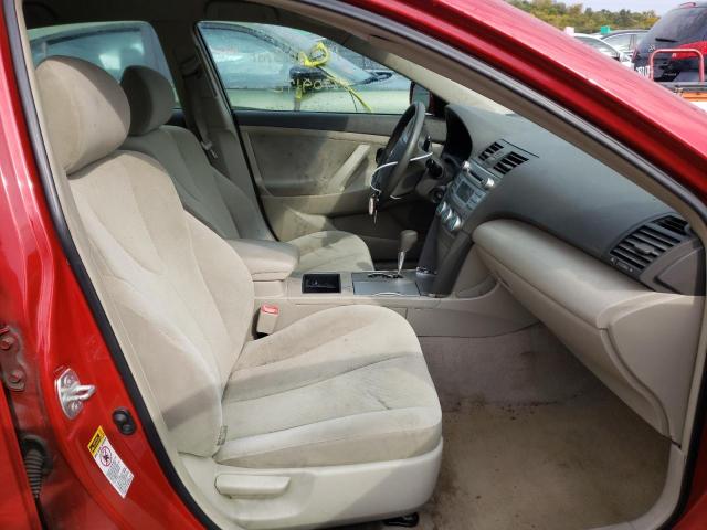 4T1BE46K87U067695 - 2007 TOYOTA CAMRY LE A წითელი ფოტო 5