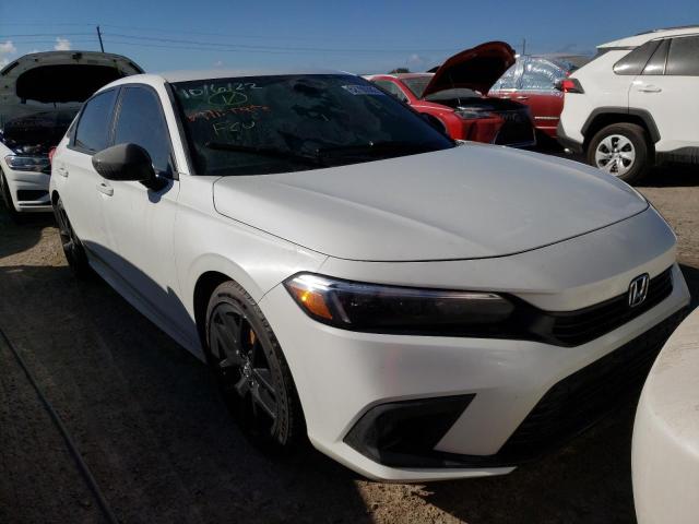 2HGFE2F54NH599628 - 2022 HONDA CIVIC SPOR 白色 照片 1