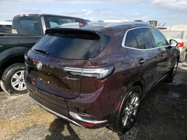 LRBFZRR41MD132420 - 2021 BUICK ENVISION A BURGUNDY photo 4