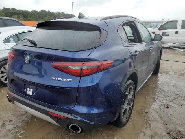 ZASFAKPN9J7B92118 - 2018 ALFA ROMEO STELVIO SP BLUE photo 4