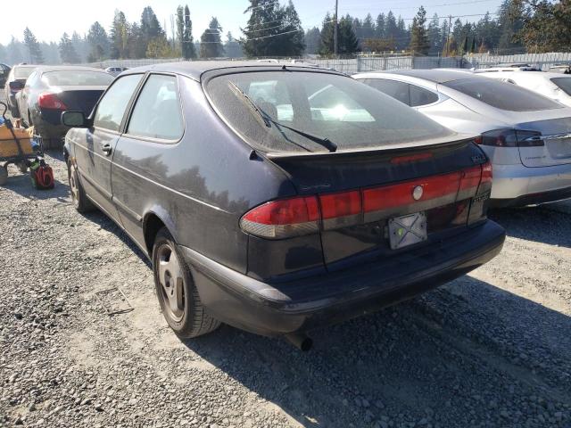 YS3DD38N0W2003820 - 1998 SAAB 900 S TURB BLACK photo 3