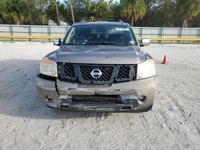 5N1BA08D69N603897 - 2009 NISSAN ARMADA SE TAN photo 5