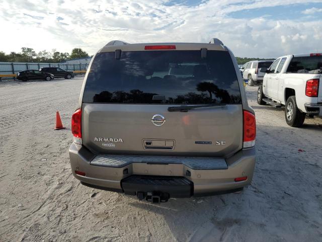 5N1BA08D69N603897 - 2009 NISSAN ARMADA SE TAN photo 6