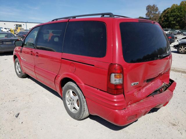 1GMDX03E2XD157158 - 1999 PONTIAC MONTANA / RED photo 3