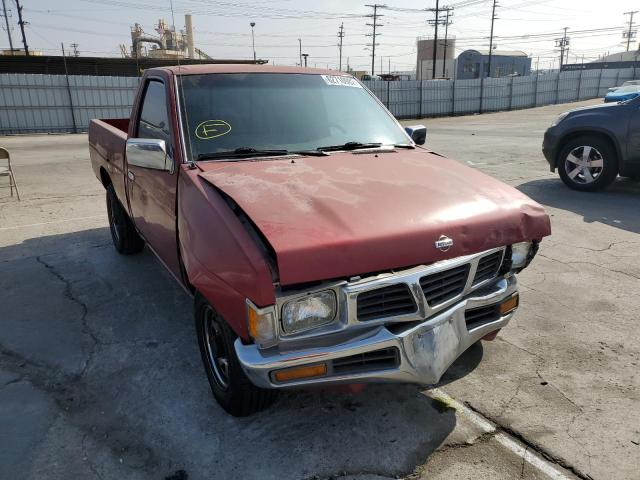 1N6SD11S6SC464749 - 1995 NISSAN TRUCK E/XE RED photo 1