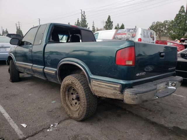 1GCCS19X1W8146317 - 1998 CHEVROLET S TRUCK S1 GREEN photo 2