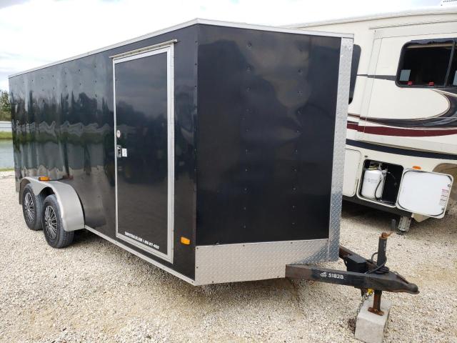 53FBE1629KF051828 - 2019 UTILITY TRAILER Սև լուսանկար 1