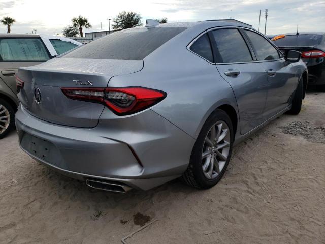 19UUB5F3XMA011261 - 2021 ACURA TLX Srebrny zdjęcie 4
