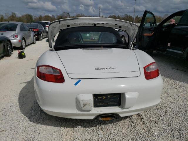 WP0CA298X7U710346 - 2007 PORSCHE BOXSTER WHITE photo 6