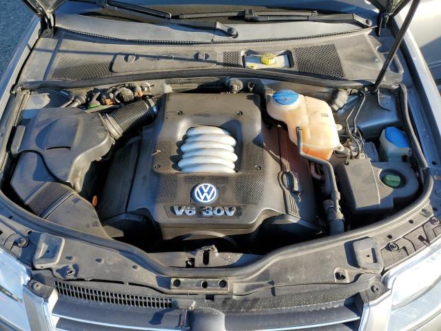 WVWWH63B83E158175 - 2003 VOLKSWAGEN PASSAT GLX GRAY photo 7