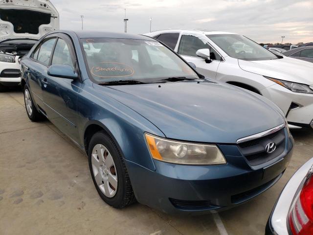 KMHET46C86A109262 - 2006 HYUNDAI SONATA GL BLUE photo 1