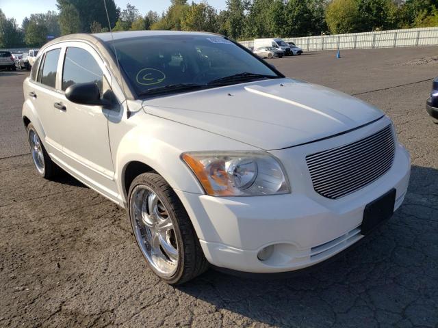 1B3HB48B37D305748 - 2007 DODGE CALIBER SX WHITE photo 1