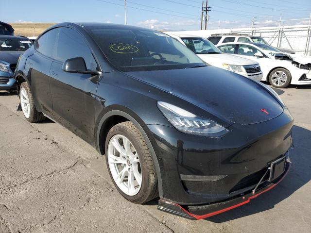 5YJYGDEEXMF257667 - 2021 TESLA MODEL Y غير معروف - غير مقبول للجرد صورة 1