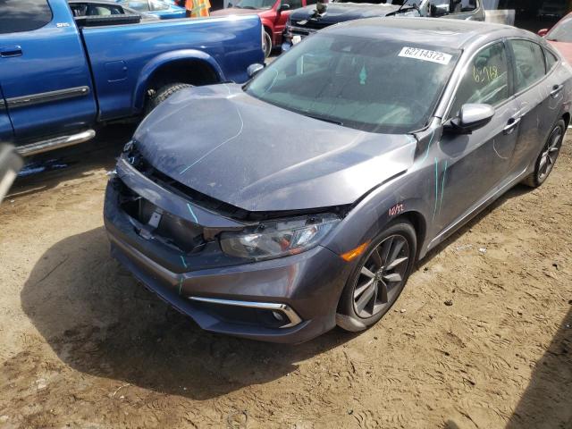 19XFC1F74LE017696 - 2020 HONDA CIVIC EXL Boz foto 2