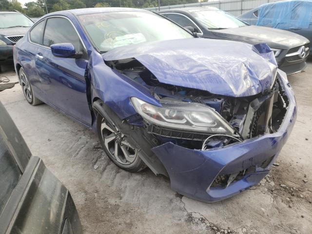 1HGCT1B39GA009335 - 2016 HONDA ACCORD LX- BLUE photo 1