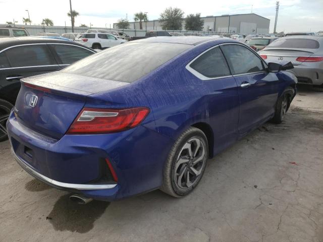 1HGCT1B39GA009335 - 2016 HONDA ACCORD LX- BLUE photo 4