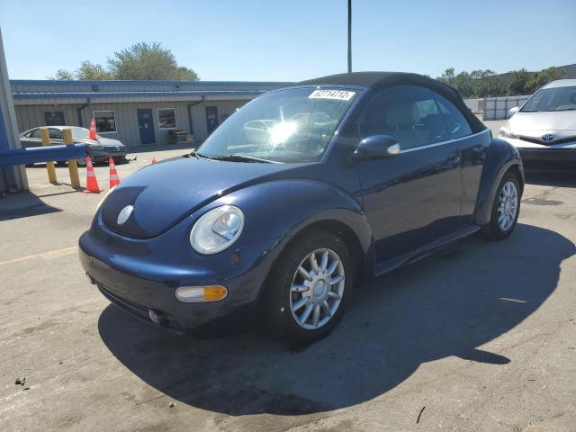3VWCM31Y14M349854 - 2004 VOLKSWAGEN NEW BEETLE 蓝色 照片 2