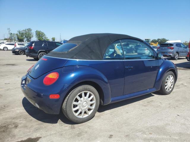 3VWCM31Y14M349854 - 2004 VOLKSWAGEN NEW BEETLE 蓝色 照片 4