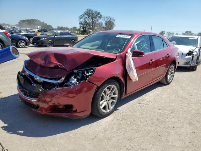 1G11C5SLXEF255462 - 2014 CHEVROLET MALIBU 1LT 红色 照片 2