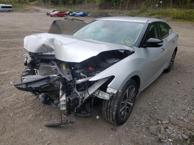 1N4AA6CV6LC369157 - 2020 NISSAN MAXIMA SV SILVER photo 2