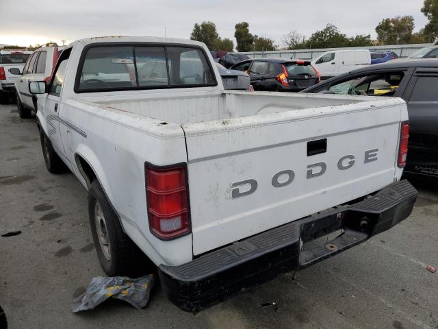 1B7FL26X4NS571150 - 1992 DODGE DAKOTA WHITE photo 3