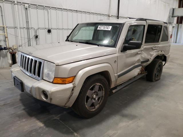 1J8HG48P27C617036 - 2007 JEEP COMMANDER 银色 照片 2