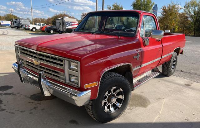 1GCGK24M4FS131821 - 1985 CHEVROLET K20 RED photo 2