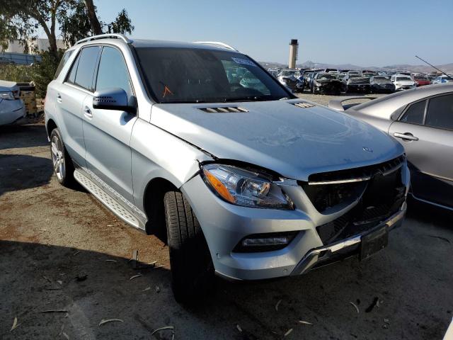 4JGDA5HB7FA526366 - 2015 MERCEDES-BENZ ML 350 4MA GRAY photo 1